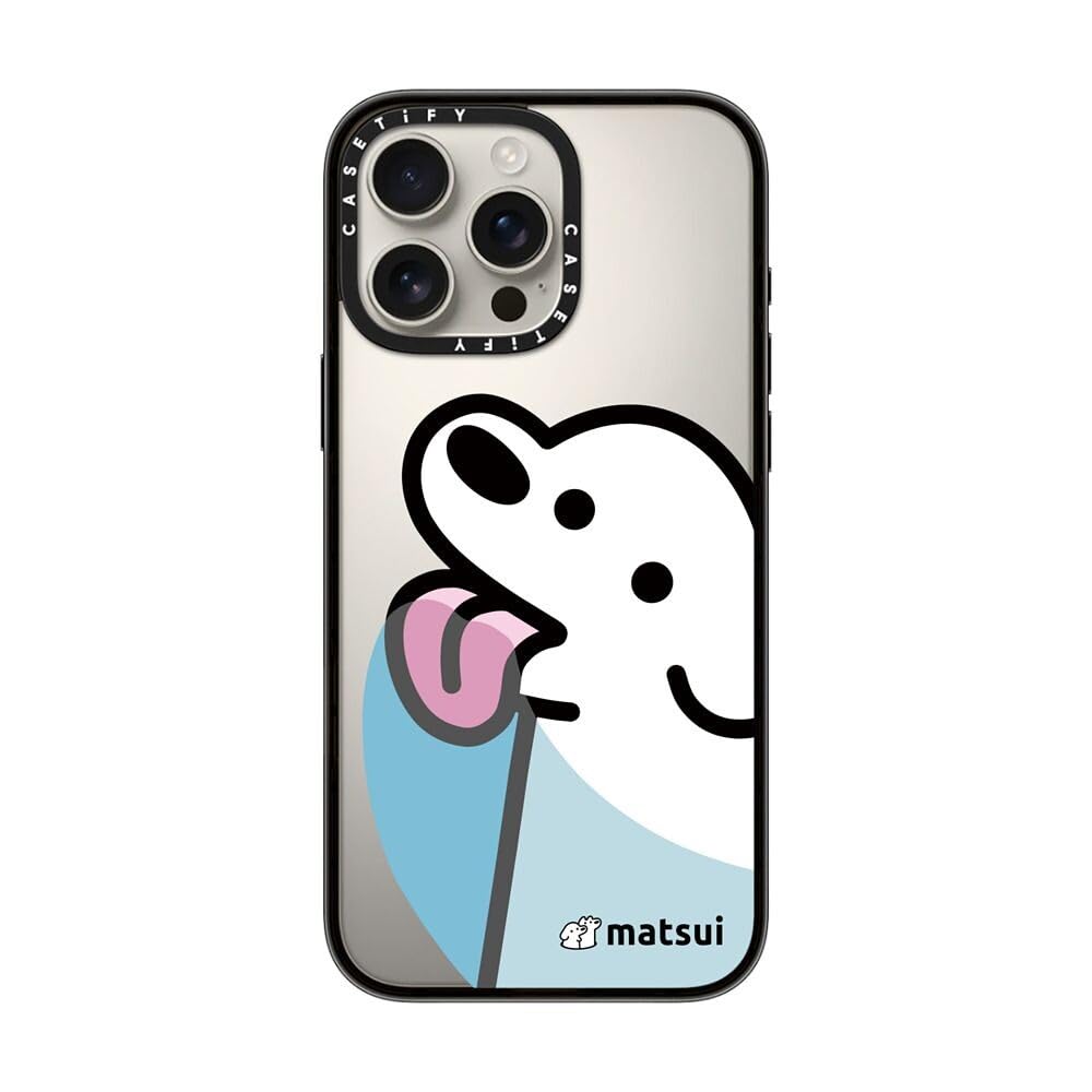 Casetify Compact Case For Iphone 16 Pro Max [Lightweight / 4 Ft. 2X Military Grade Drop Protection/Slim]   Lick   Clear Black