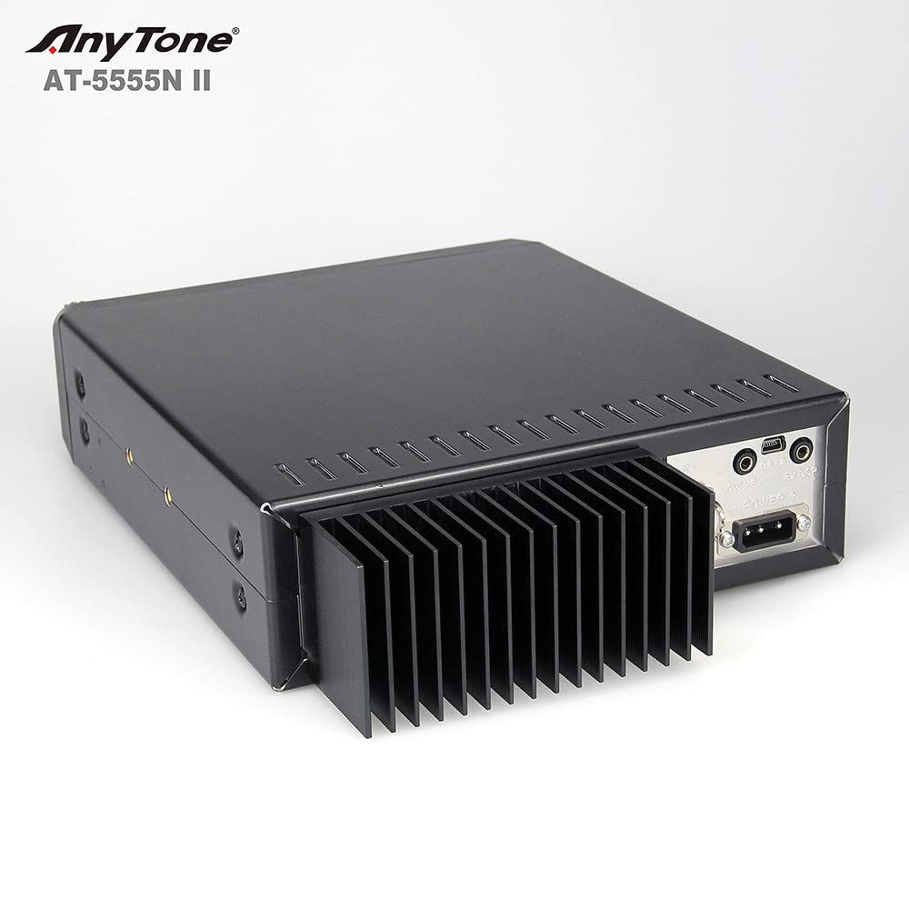 Anytone At 5555N Ii Upgraded 10 Meter Radio High Power Am 60W/ Fm 45W/ Ssb 60W Mobile Transceiver For Truck