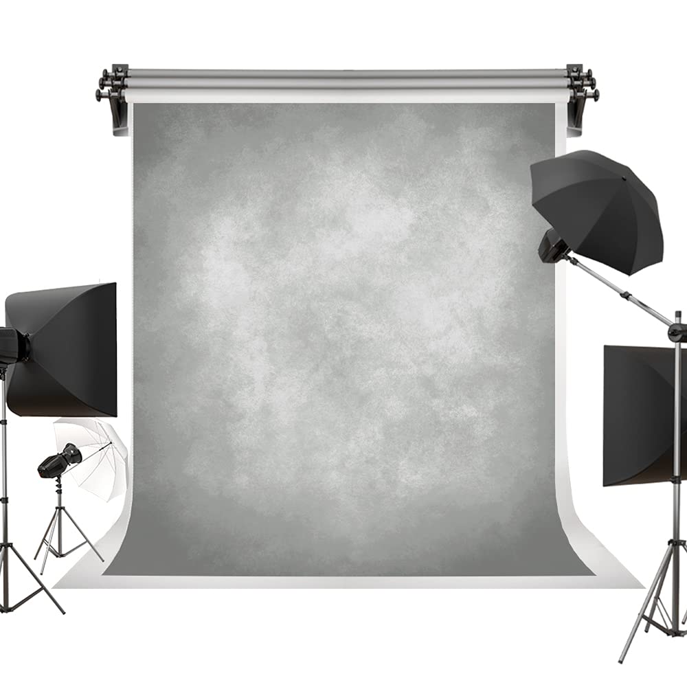 Kate 5X7Ft Light Grey Backdrops Abstract Photography Backdrop For Professional Studio Backgrounds