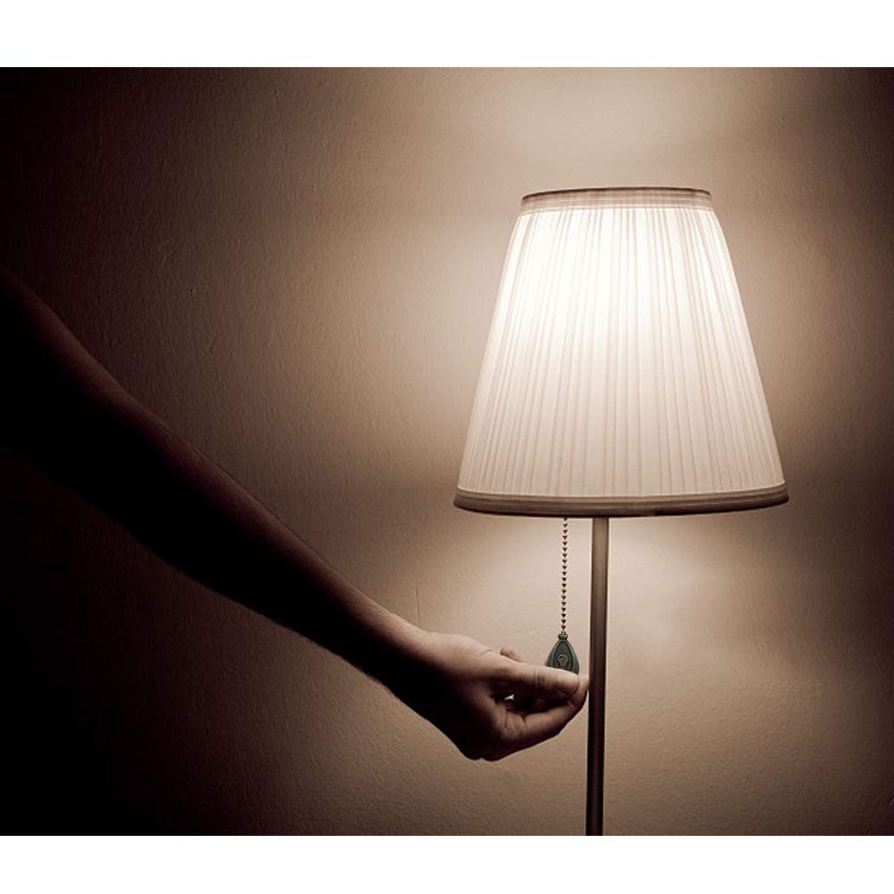 Dotlite Bronze Ceiling Fan Pull Chain Set, Decorative Fan Pull Chain Pendant Extension, 12 Inches Lighting & Fan Beaded Ball Pul