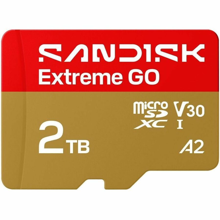 EXTREME GO MICROSD UHSI 2TB MICROSD 240MB/S(R) / 150MB/S(W)