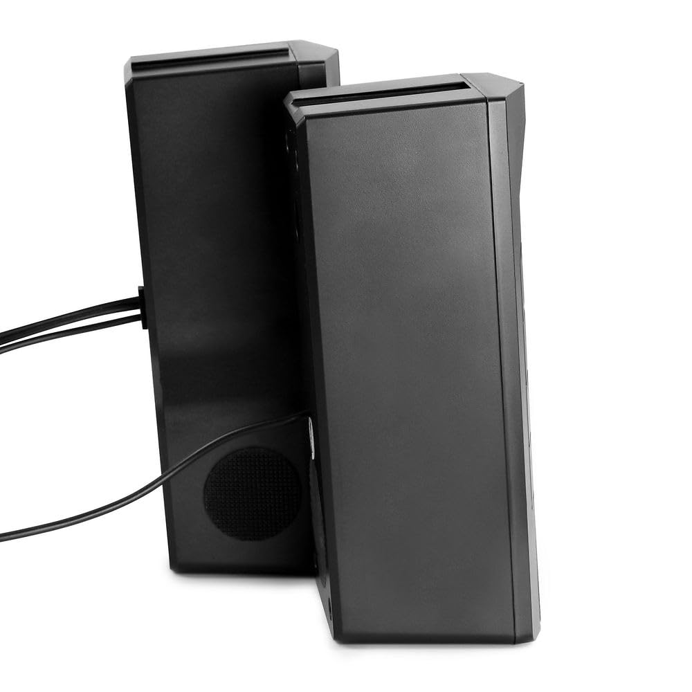 Befree Sound Gaming Dual Soundbar With Rgb Led Lights, Black