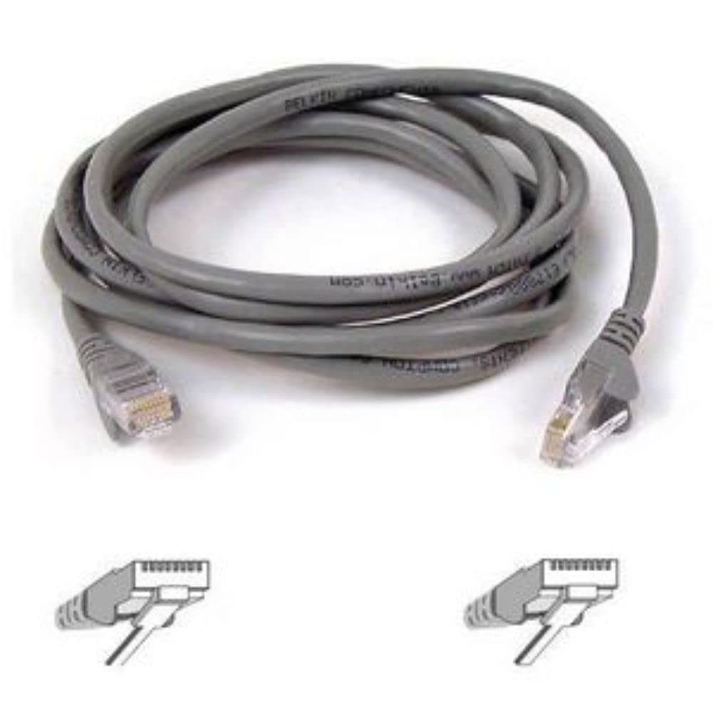 Cable,Cat5E,Utp,Rj45M/M,2,Gry,Patch,Snagless