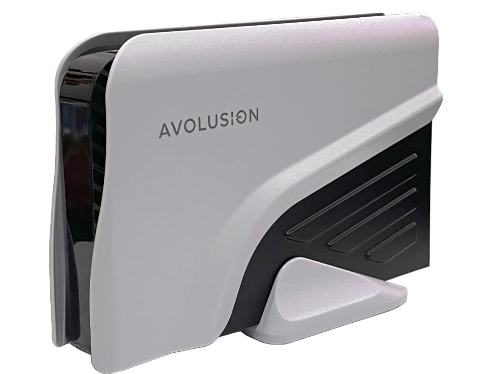 Avolusion Pro Z Series 8Tb Usb 3.0 External Hard Drive For Windowsos Desktop Pc/Laptop (White)   2 Year Warranty