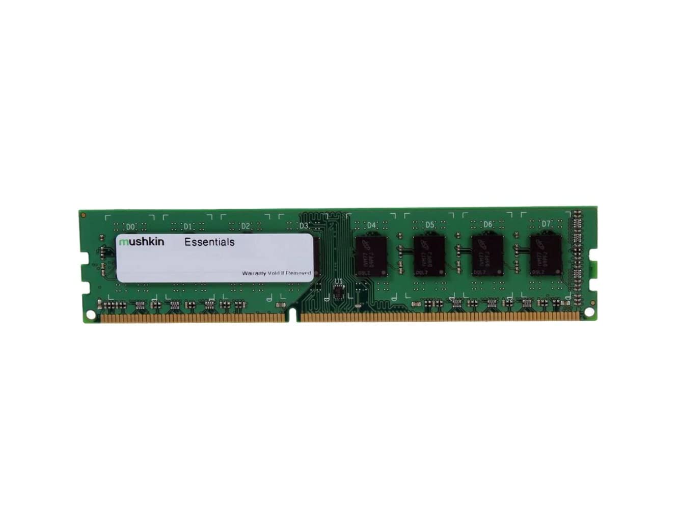 Mushkin Essentials Pc3 12800 Memory Module 8 Gb / 1600 Mhz / 240 Pin / 2X 4 Gb / Ddr3 Ram Kit