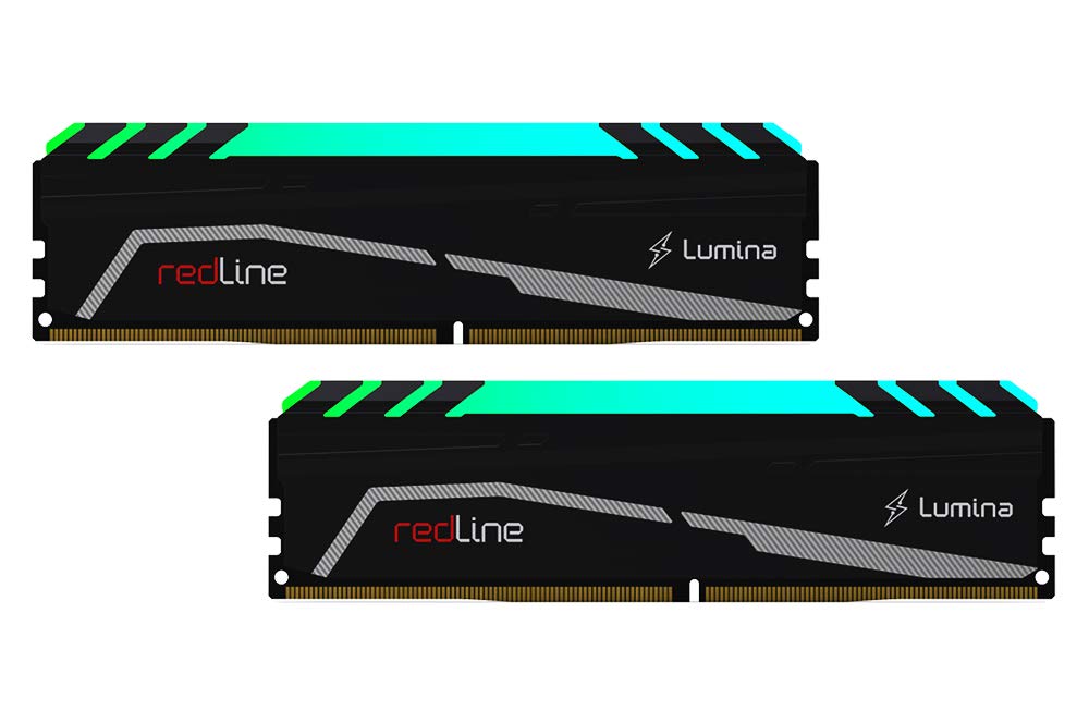 Mushkin Redline Lumina - Ddr4 Rgb Gaming Dram - 16Gb (2X8Gb) Udimm Memory Kit - 3600Mhz (Pc4-28800) Cl-18 - 288-Pin 1.35V Deskto