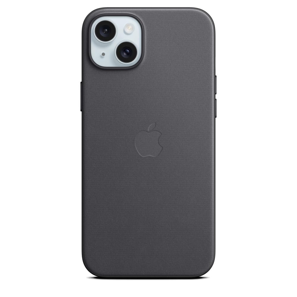 Apple Iphone 15 Plus Finewoven Case With Magsafe   Black