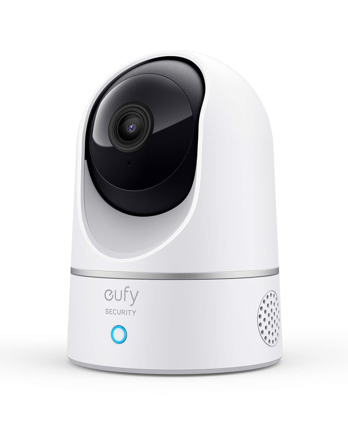 Eufy Security Indoor Cam E220, Pan & Tilt, Indoor Security Camera, 2K   3 Mp Wi Fi Plug In, Voice Assistant Compatibility, Night
