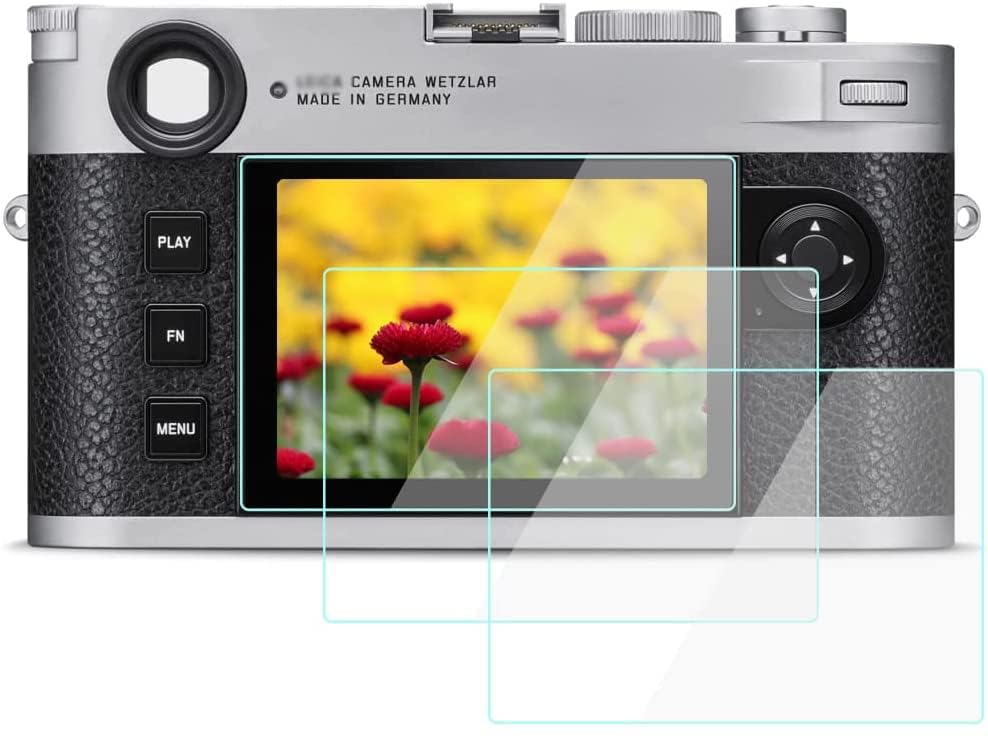 Wh1916 M11 Screen Protector Compatible For Leica M11 Digital Camera, Anti Scrach Anti Bubble Anti Dust 9H Tempered Glass (3 Pack