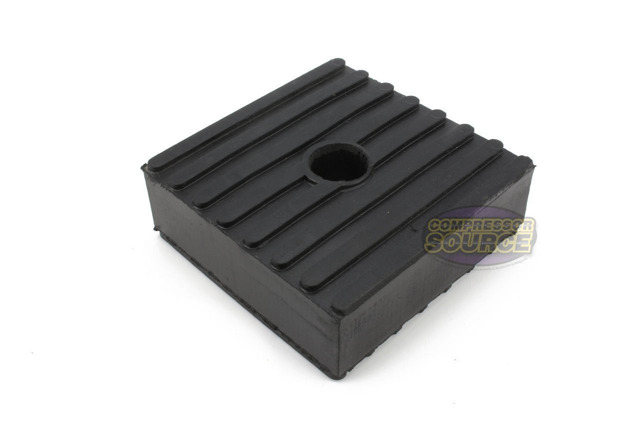 4 Pack Medium Anti Vibration Isolation Pads Air Compressor Heavy Equipment 3X3X1