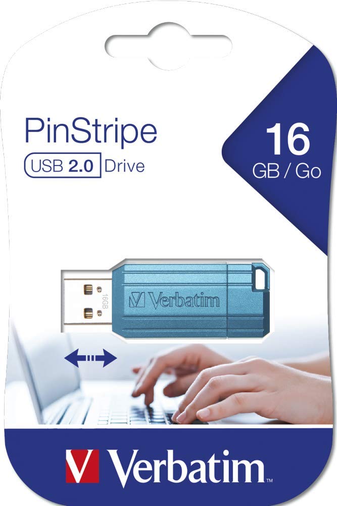 Verbatim Blue Metallic 16Gb Flash Drive