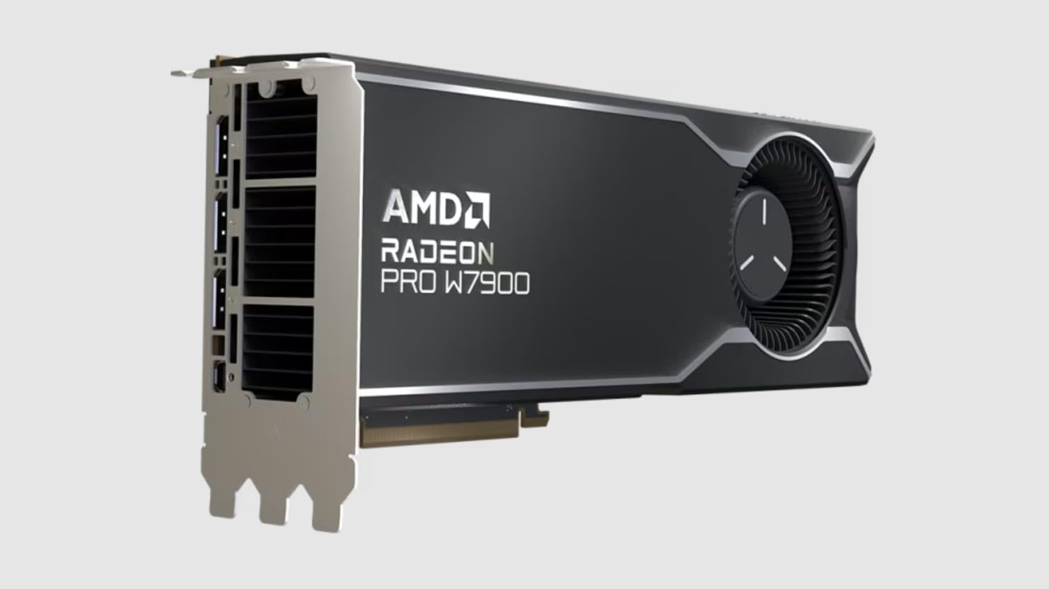 AMD Radeon Pro W7900, Professional Graphics Card, Workstation, AI, 3D Rendering, 48GB GDDR6, DisplaPort 2.1, AV1, 61 TFLOPS, 96C