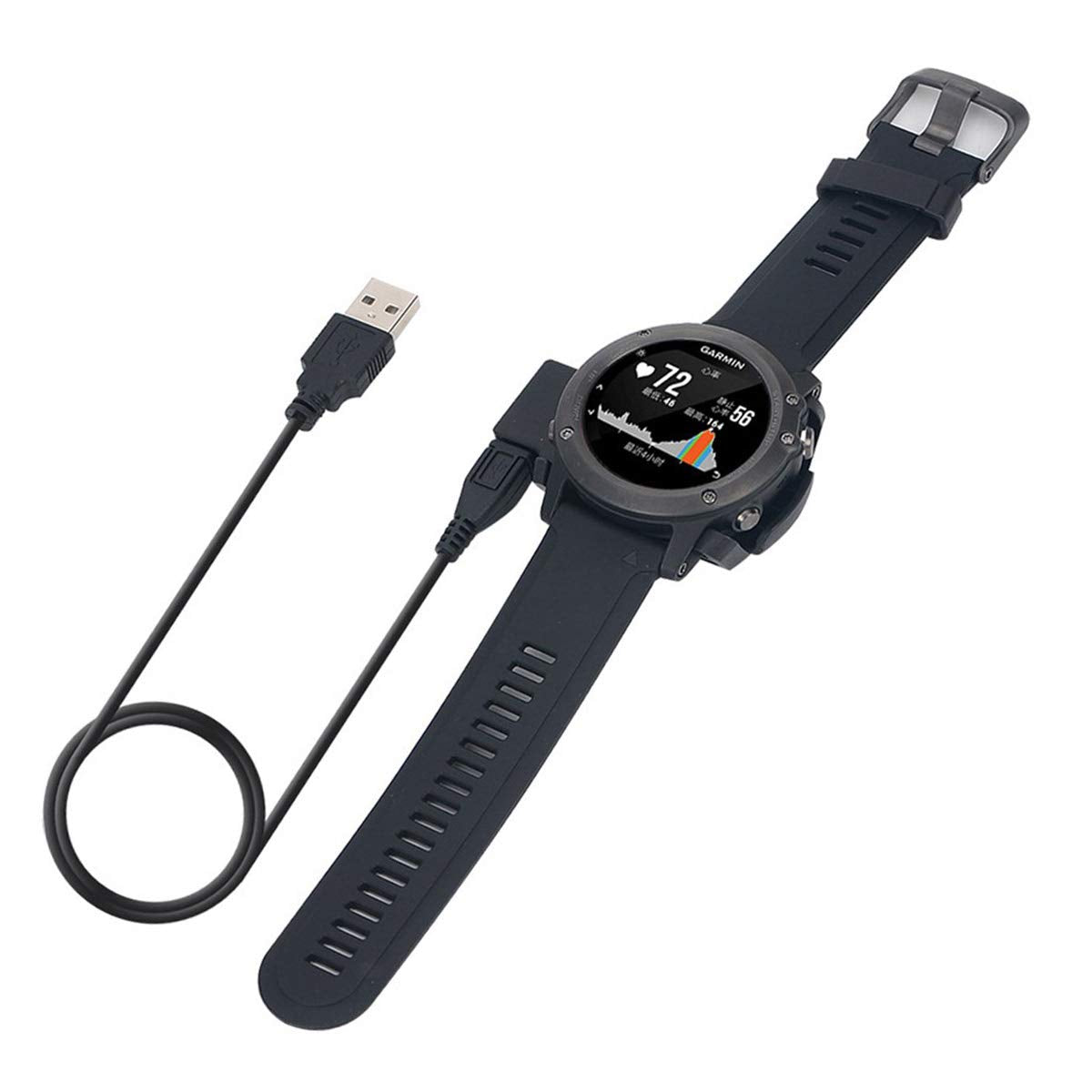 Charger For Fenix 3/Fenix 3 Hr/Quatix 3/ Tactix Bravo/ D2 Bravo, Replacement Charging Cable Cord For Garmin Fenix 3 Heart Rate S