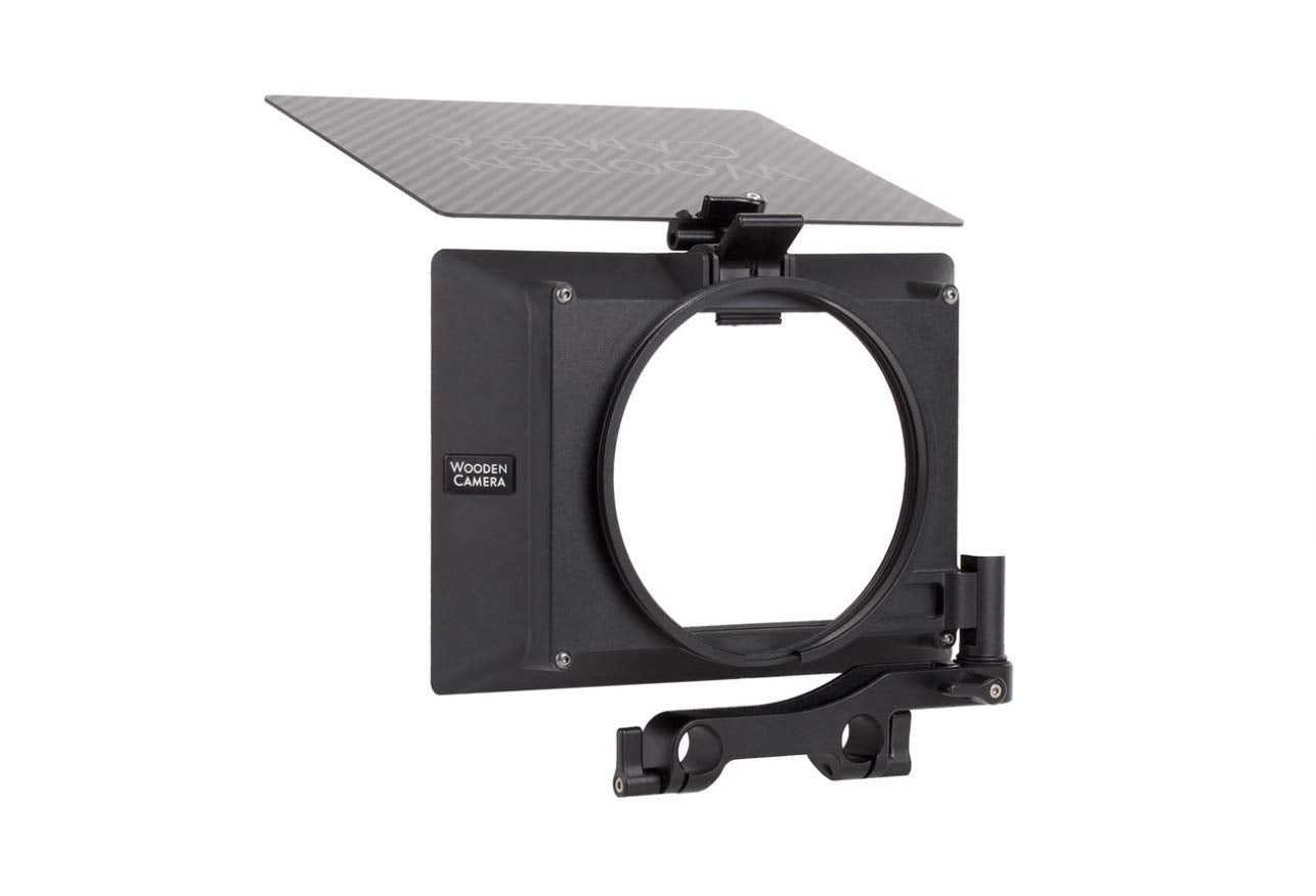 Wooden Camera Lightweight Zip Box Pro 4x5.65 Matte Box with Swing-away Bracket, Interchangeable Mounting Backs System, Supports 