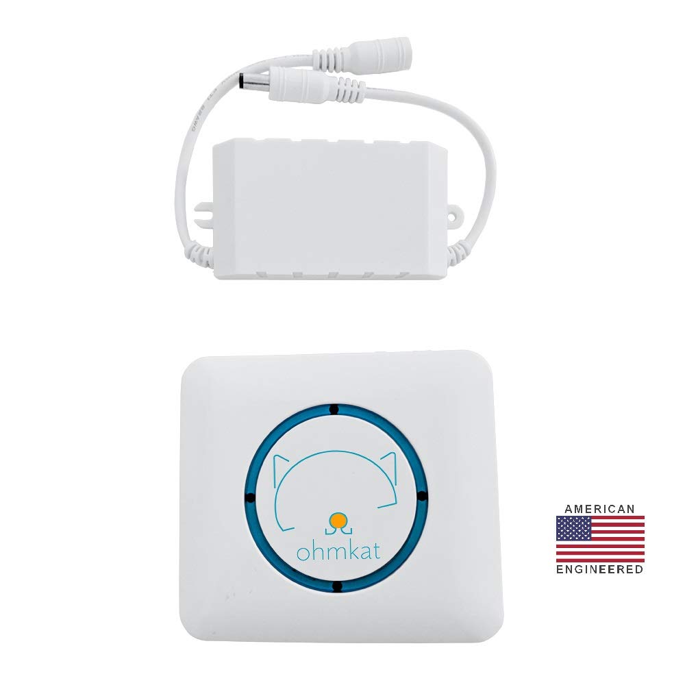 Ohmkat Wireless Universal Video Doorbell Chime (Patented)   For Use With Wired Nest, Blink, Ring, August, Skybell, Simplisafe, A
