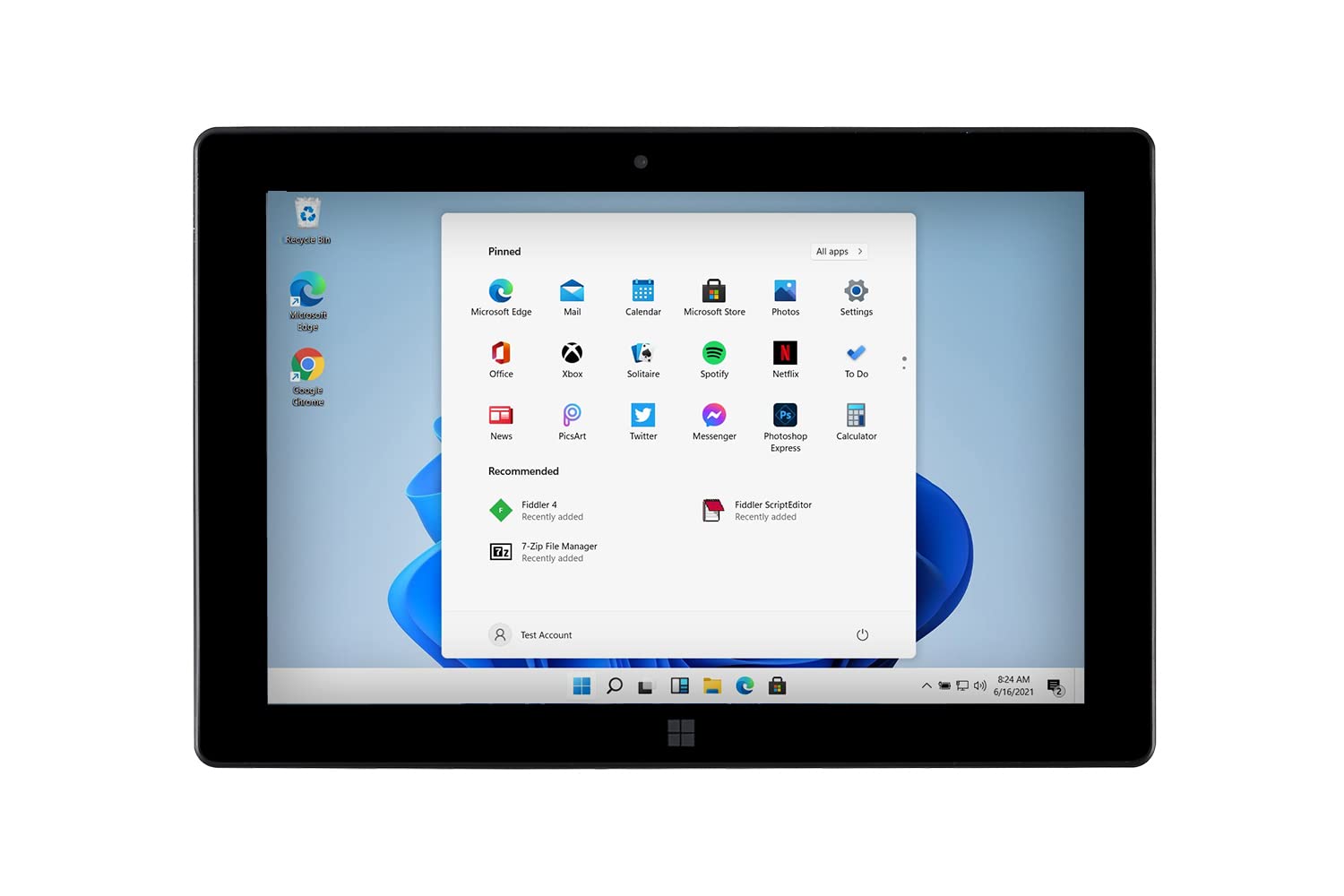 Fusion5 10 Windows 11 Professional Tablet PC - FWIN232 Plus N4020 Intel Dual-Core Ultra Slim Windows Tablet - 4GB RAM, USB 3.0, 