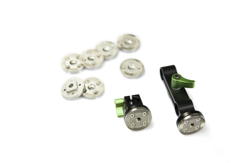 Lanparte Arl 01U Arri Rosetter Lock Un Threaded Hole (Black)