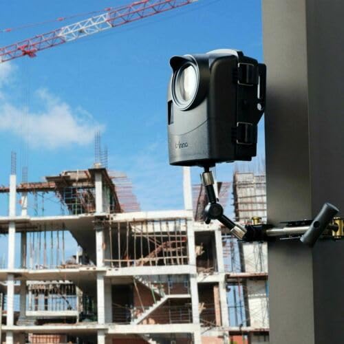 Brinno Bcc2000   Construction & Outdoor Security Time Lapse Camera Trio Bundle Pack   Up To 1 Year Battery Life   1080P   Includes: Tlc2000 Camera, Industrial Clamp, & Weather Resistant Case