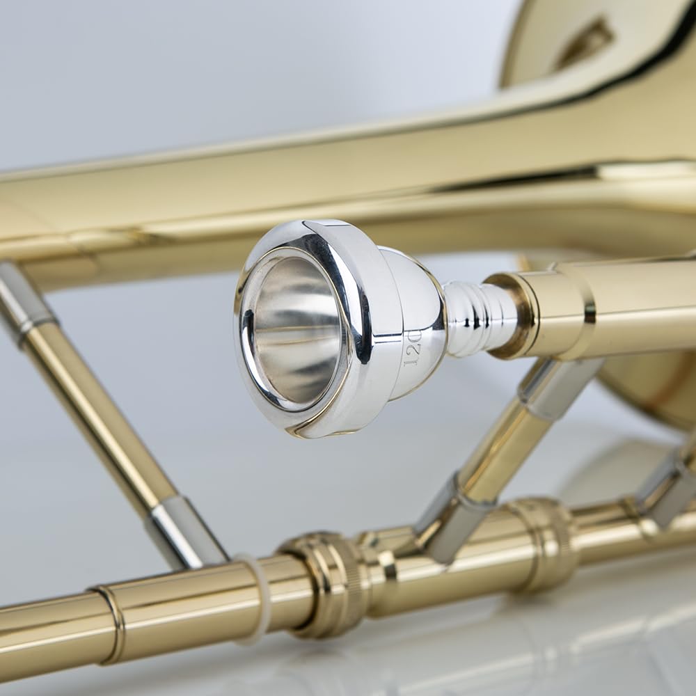 Glory Professonal Silver Plated Alto Trombone Mouthpiece 12C