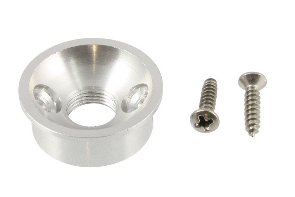 Allparts Satin Chrome Electrosocket Jack Cup For Telecaster