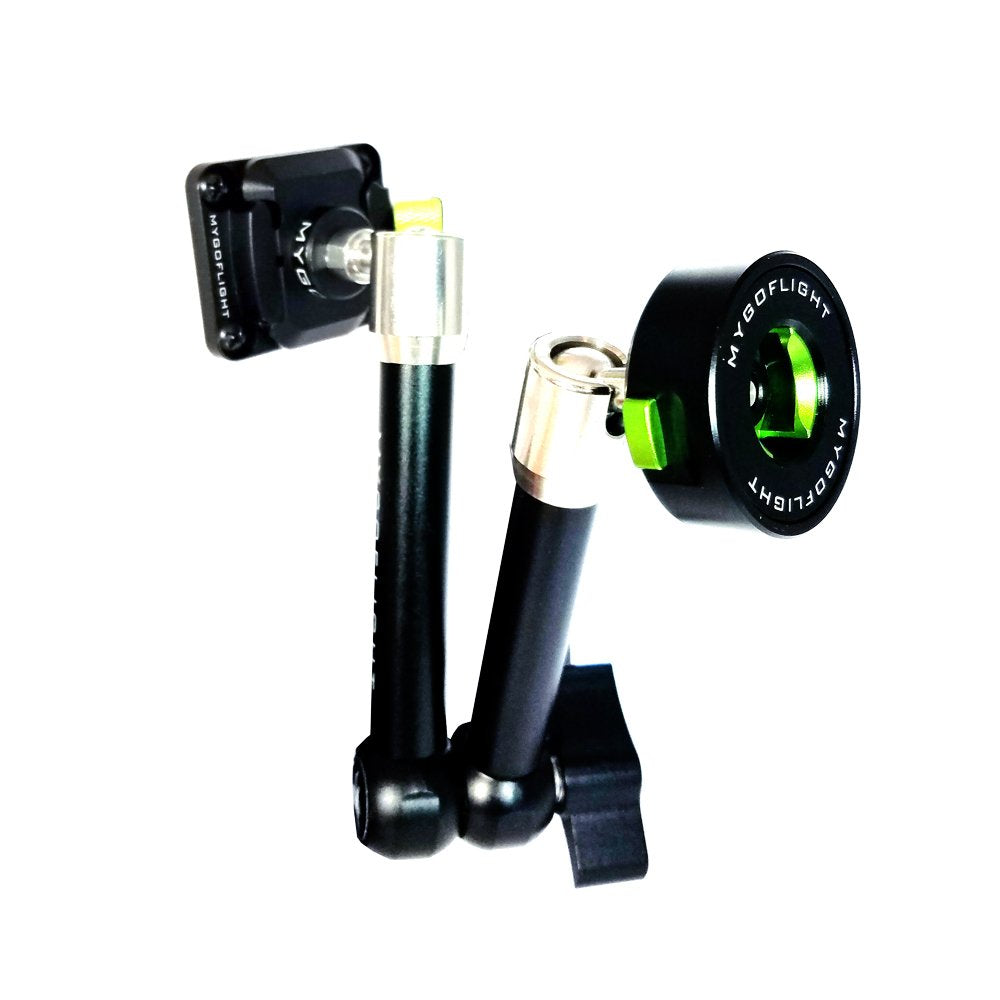 Mygoflight Mnt-1845 Sport Flex Bolted Quick Release Mount - Flight Travel Ipad/Iphone/Android/Gps Mounting Device