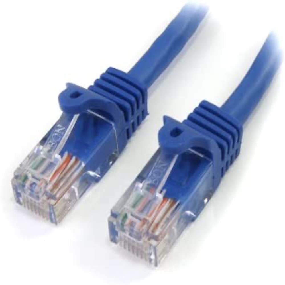 Startech.Com Cat5E Ethernet Cable7 Ft   Blue   Patch Cable   Snagless Cat5E Cable   Short Network Cable   Ethernet Cord   Cat 5E