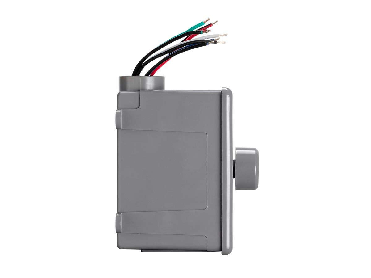 Monoprice Ovc300 Rotary 300 Watt Outdoor Volume Control With Auto Impedance Matching, Weather Resistant Enclosure, For Outdoor A