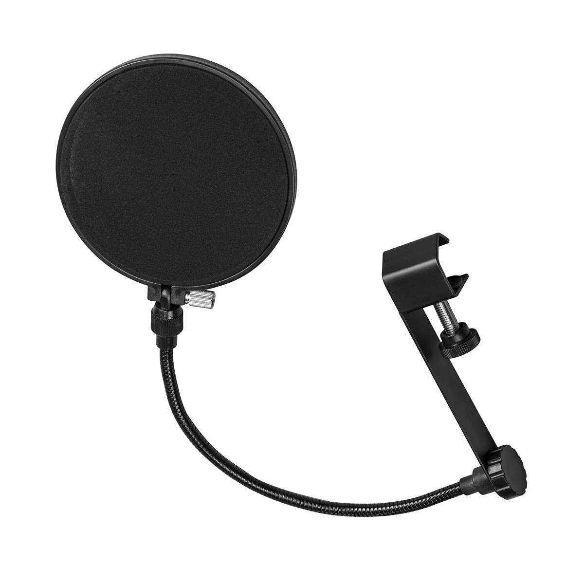 Audio Technica AT2035 Cardioid Condenser Side Address Microphone, 20Hz to 20kHz Frequency Response, 120 ohms Impedance   Bundle with Samson PS04 Pop Filter, 20ft Heavy Duty 7mm XLR Microphone Cable