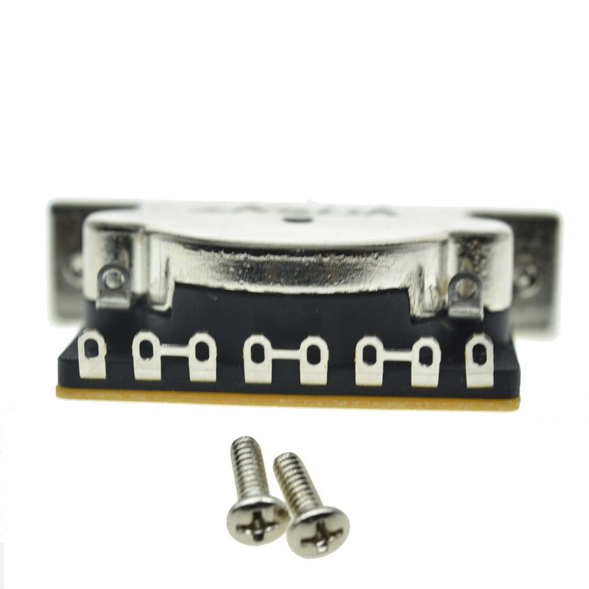 Kaish Heavy Duty 3 Way Guitar Pickup Lever Switch Pickup Selector Switch For Strat Tele With Plastic Chrome Tip