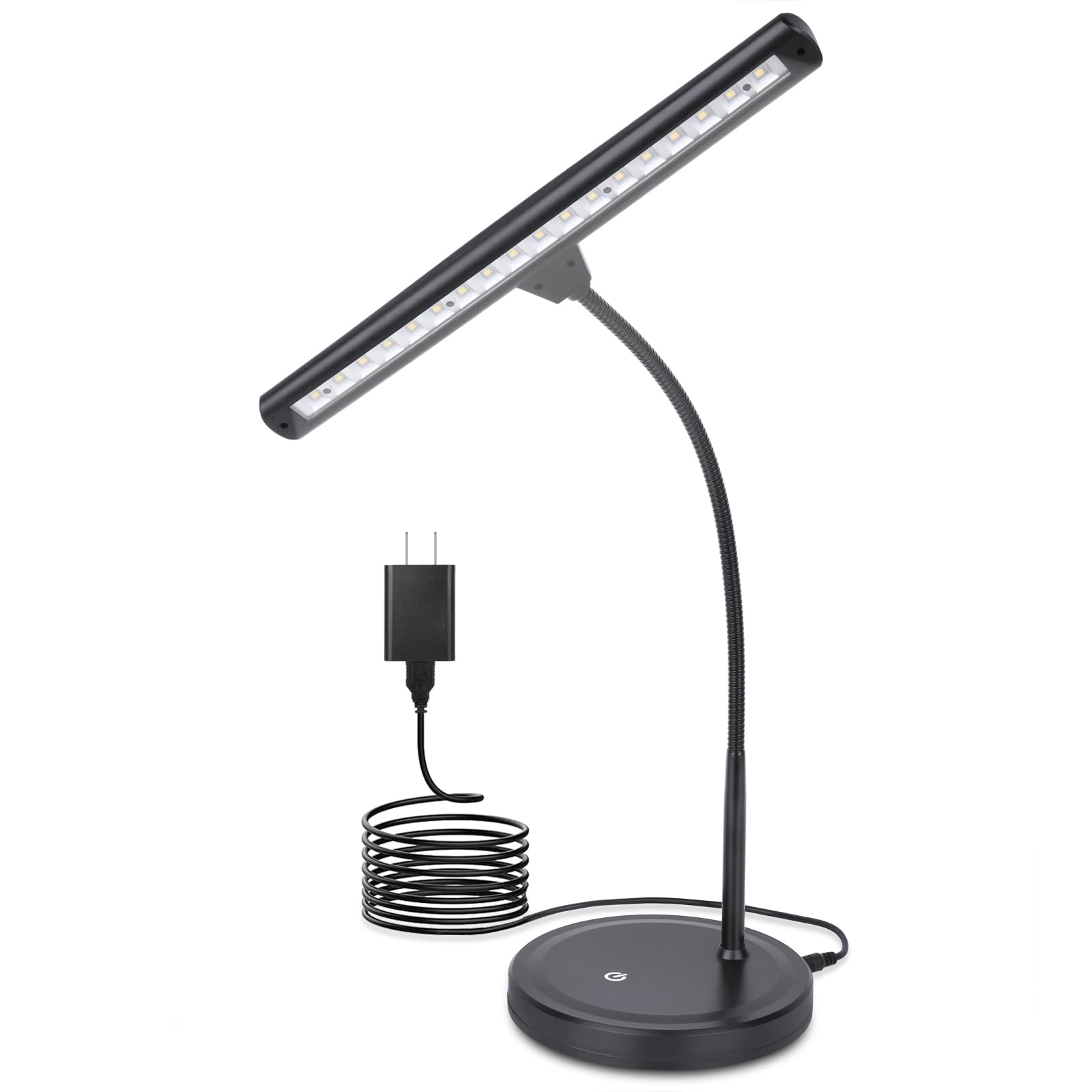 Vshinic 18 Led Piano Music Light With Adjustable Stand For Grand Piano, Musician, Book Reading, Crafting