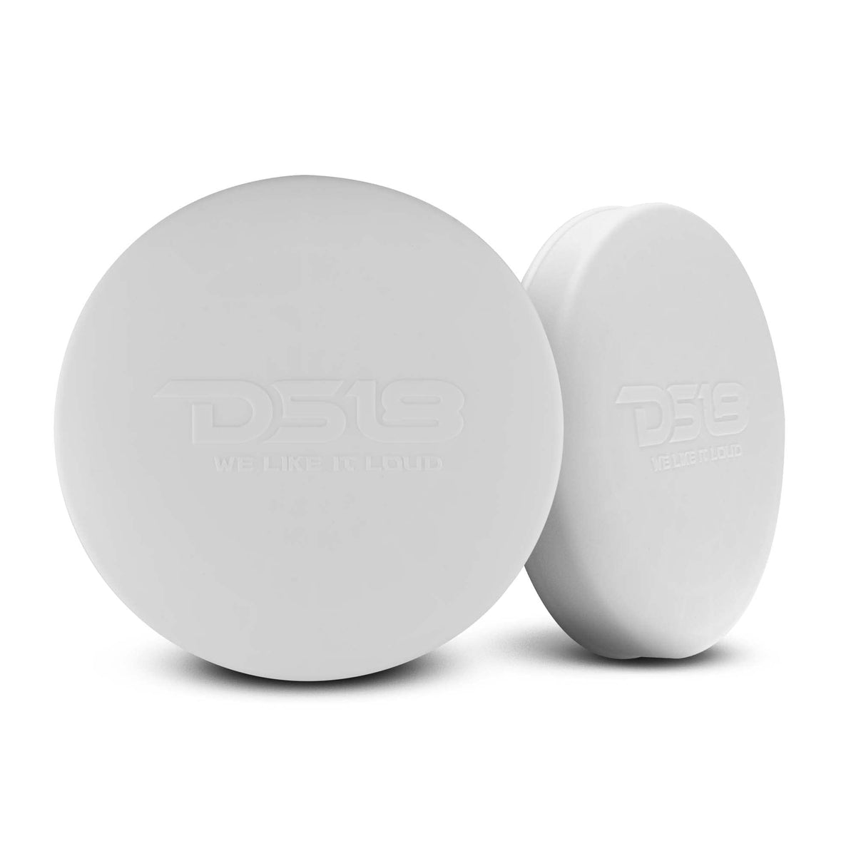 Ds18 Hydro Cs 8/Wh 8'' Silicone Marine Speaker Cover   Water, Dust And Uv Rays Protection   Compatible With Tower Speakers   Gre