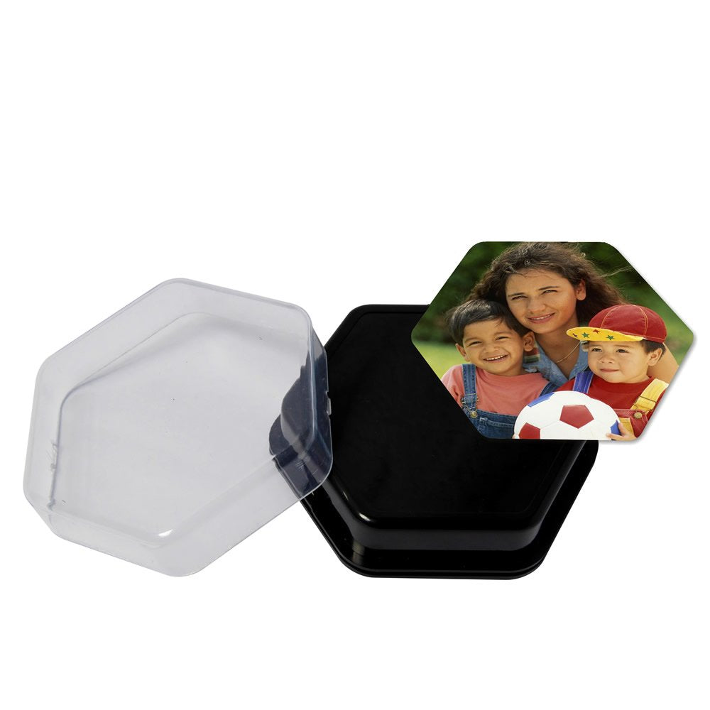 Talking Products, Talking Tile Voice Recordable Sound Button, 80 Seconds Recording, Black. Personalised Answer Buzzer For Classr