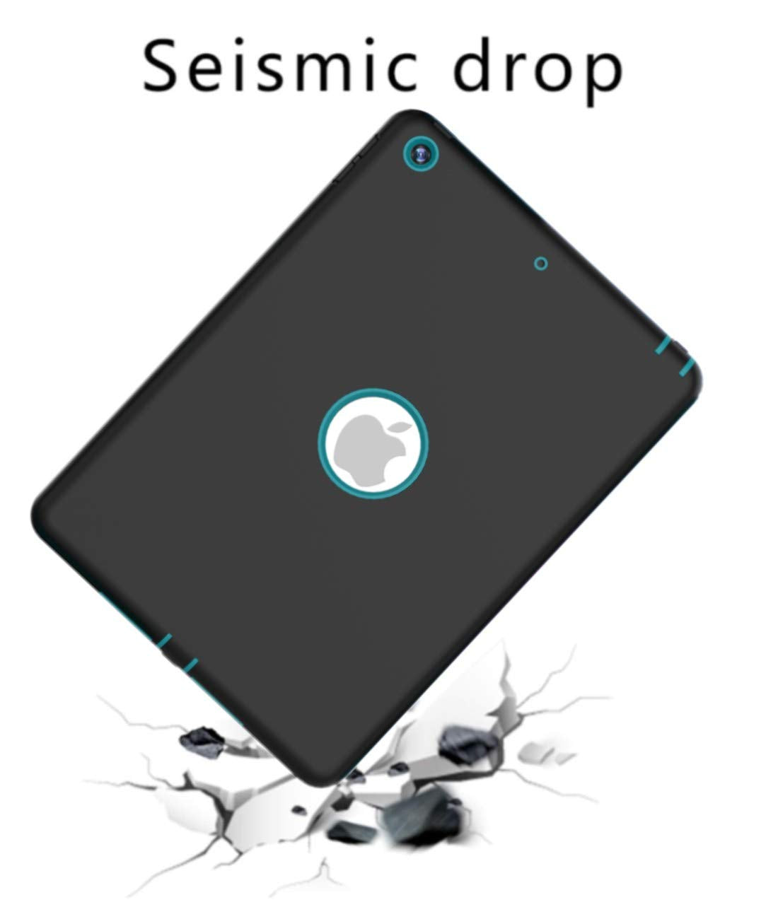 Case For Ipad 9Th / 8Th / 7Th Generation 10.2 Inch With Built In Screen Protector Model Mylf2Ll/A Myld2Ll/A Mylc2Ll/A Myn32Ll/A