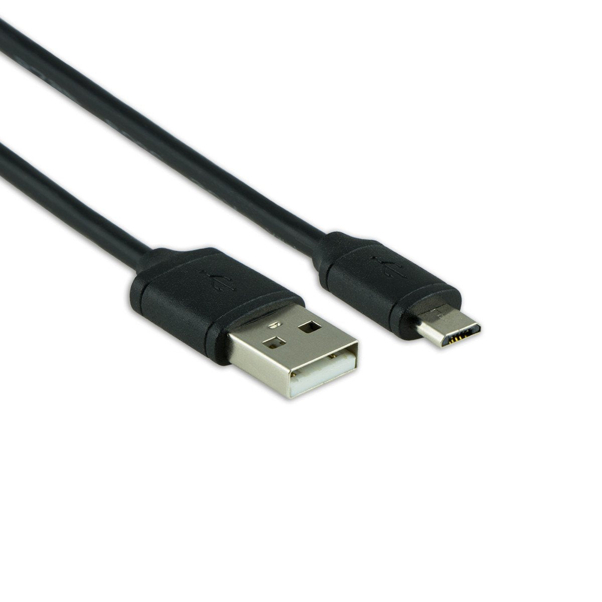 Ge 6 Feet Usb/Am To Usb Micro M 2.0 Data Cable   Retail Packaging   Black