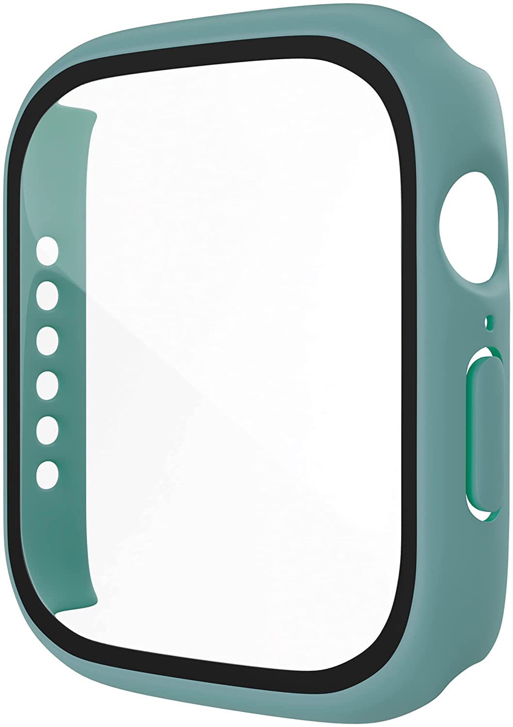 Maeline Bulk Cases Compatible With Apple Watch Series 3/Series 2/Series 1 38Mm With Built In Tempered Glass Screen Protector, Ov