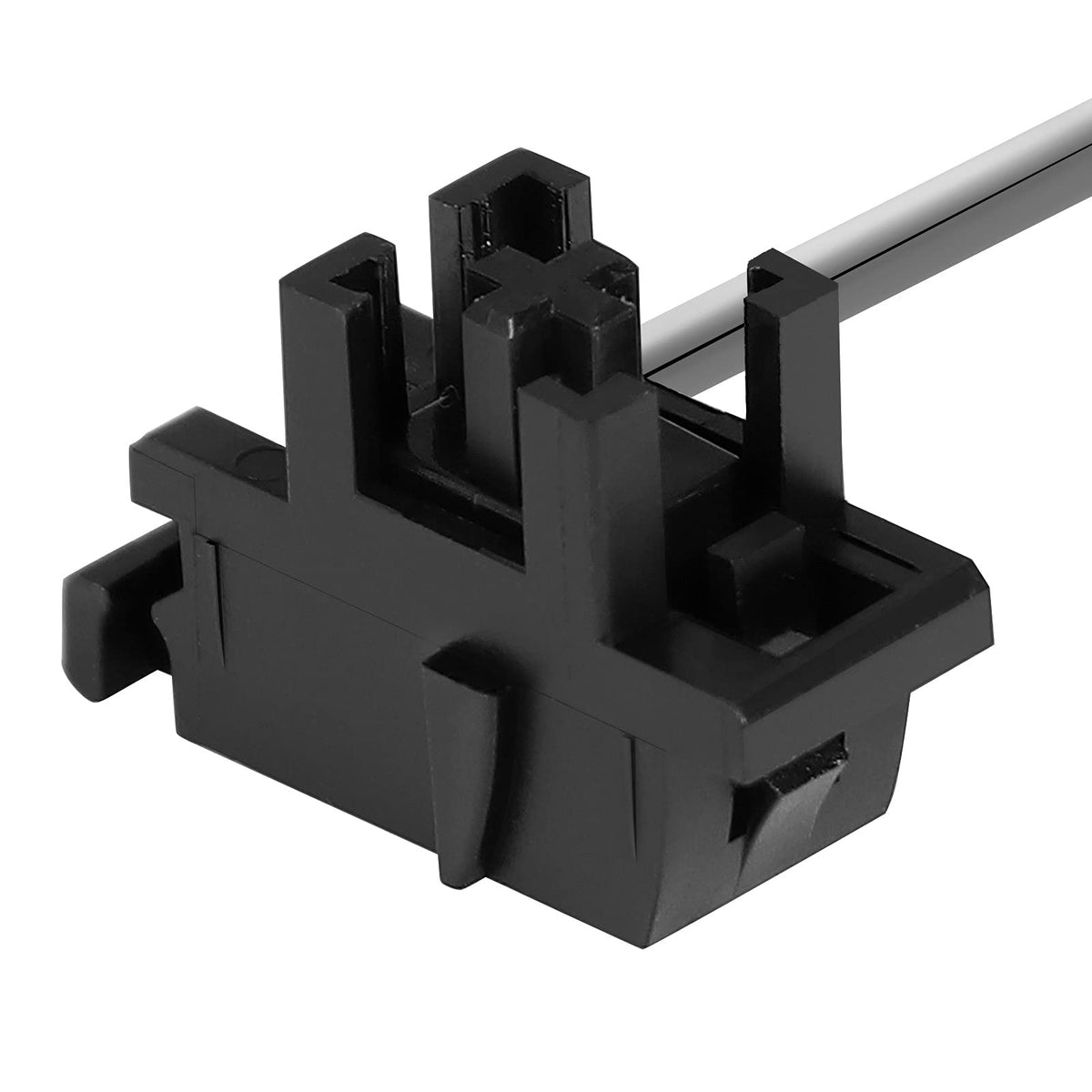 Zuggear Black Plate Mount Stabilizers 2U 6.25U 7U For Mechanical Keyboards (Durock Black Plate Mount 104 Keyboard Kit)