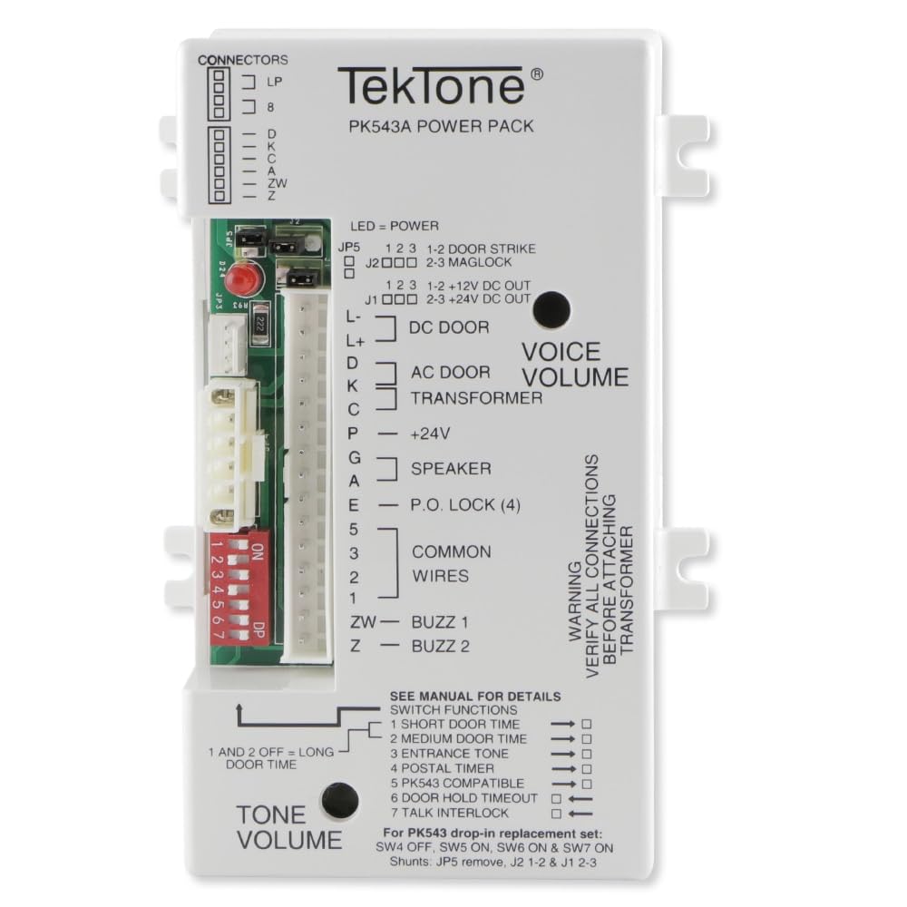 Tektone Pk543A Apartment Intercom Amplifier
