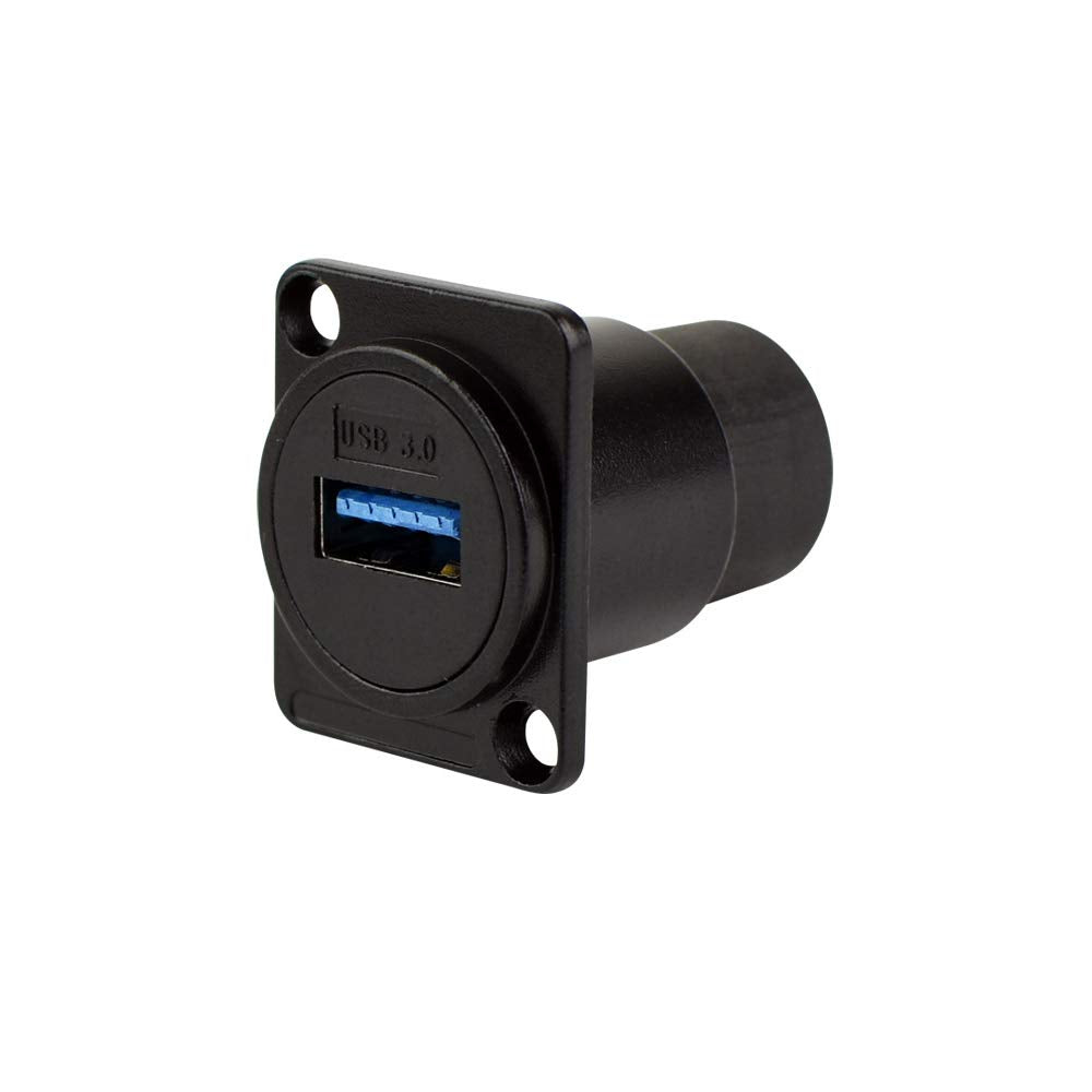 Toronce Usb3.0 D Series Panel Mount Connector | D Usb 3.0 Usb 3.0 Pass Through Connector