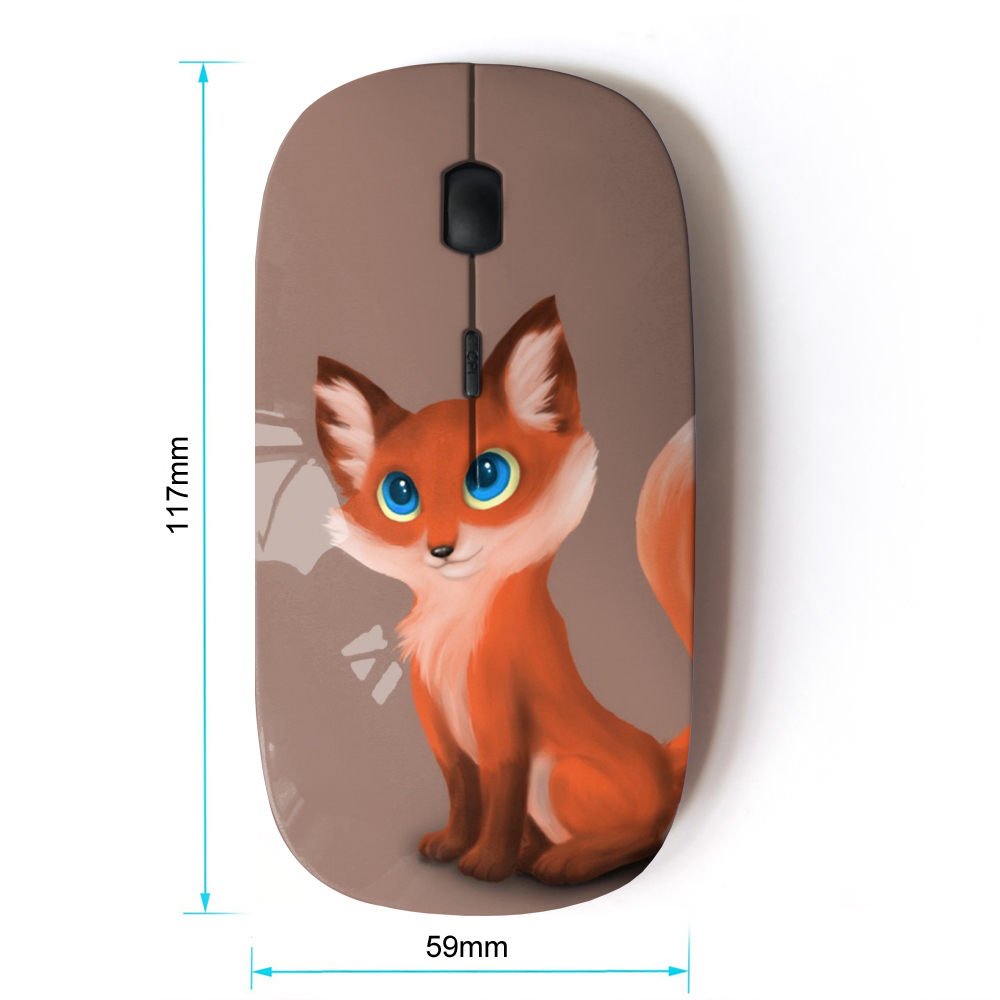 Koolmouse [ Optical 2.4G Wireless Mouse [ Cute Fox Cub ]