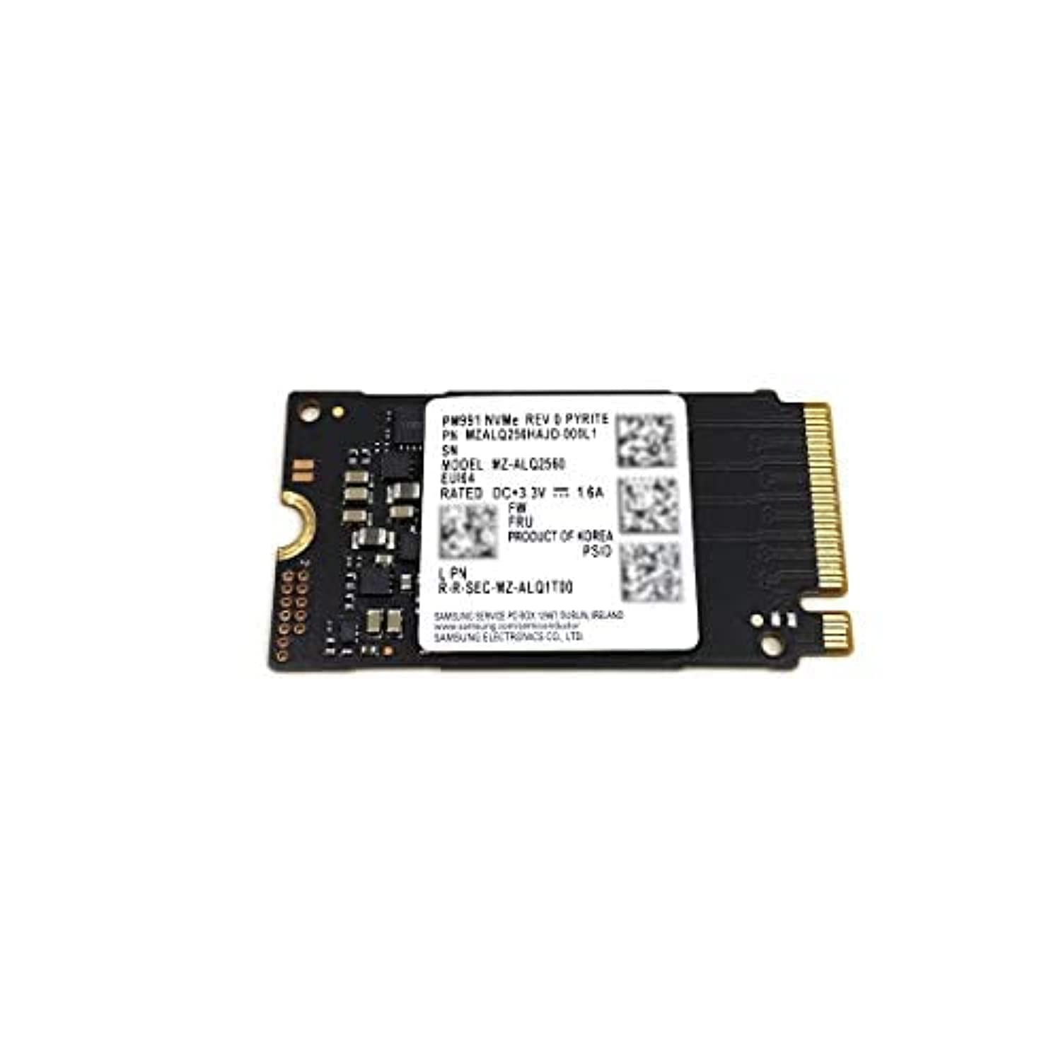 Samsung Ssd 256Gb Pm991 M.2 2242 42Mm Pcie 3.0 X4 Nvme Mzalq256Hajd Mz Alq2560 Solid State Drive
