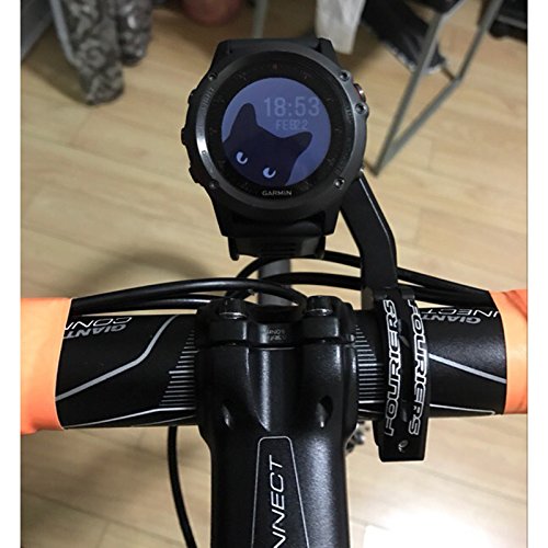 Fouriers Out Fromt Cycling Watch Mount For Garmin Forerunner Fenix Alloy