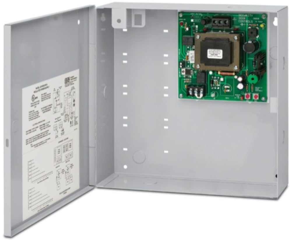 SDC 631RF Regulated Powersupply Box, 1.5 Amp, Class 2 Output, 12 Width x 12 Height x 3.75 Depth