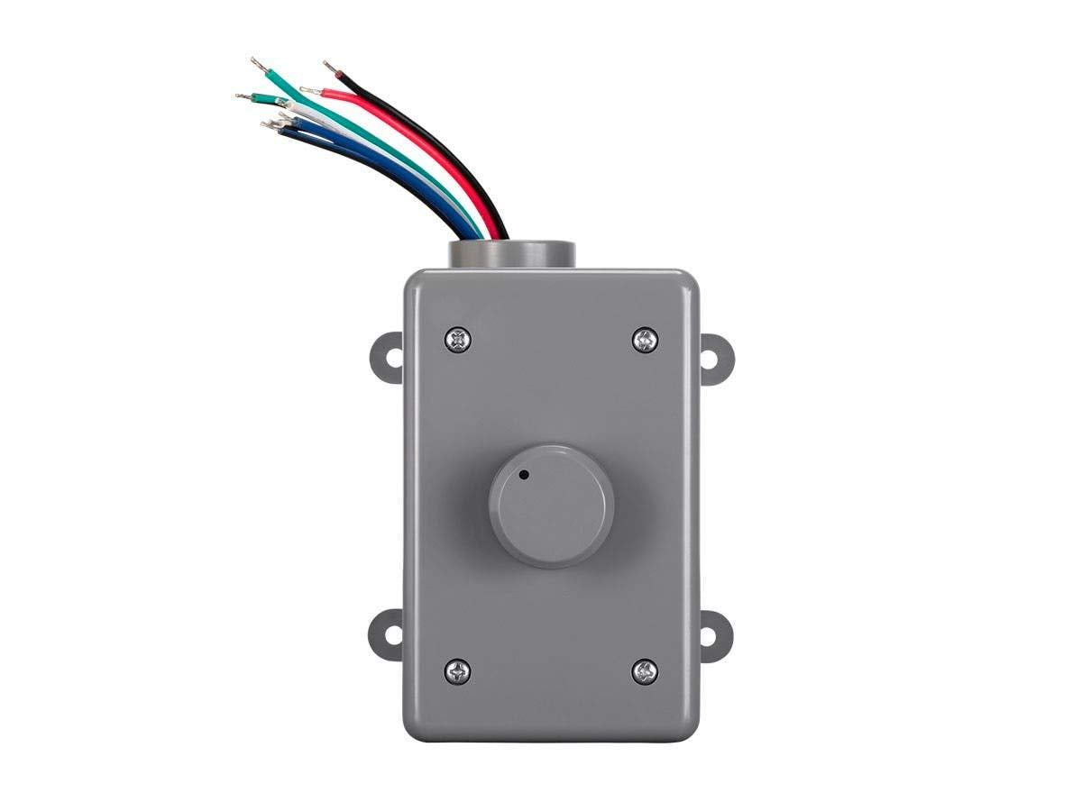 Monoprice Ovc300 Rotary 300 Watt Outdoor Volume Control With Auto Impedance Matching, Weather Resistant Enclosure, For Outdoor A