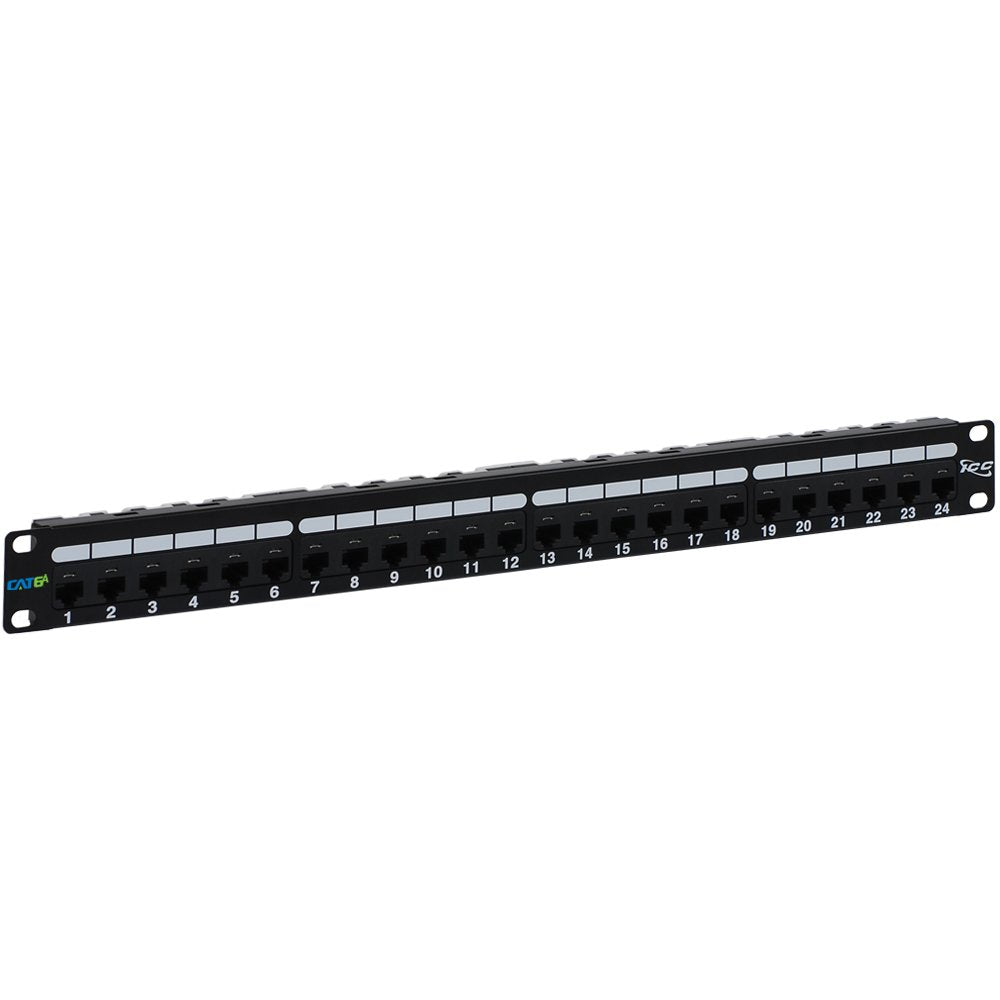 Icc Cat6A Patch Panel In 110 Type With 24 Ports And 1 Rms