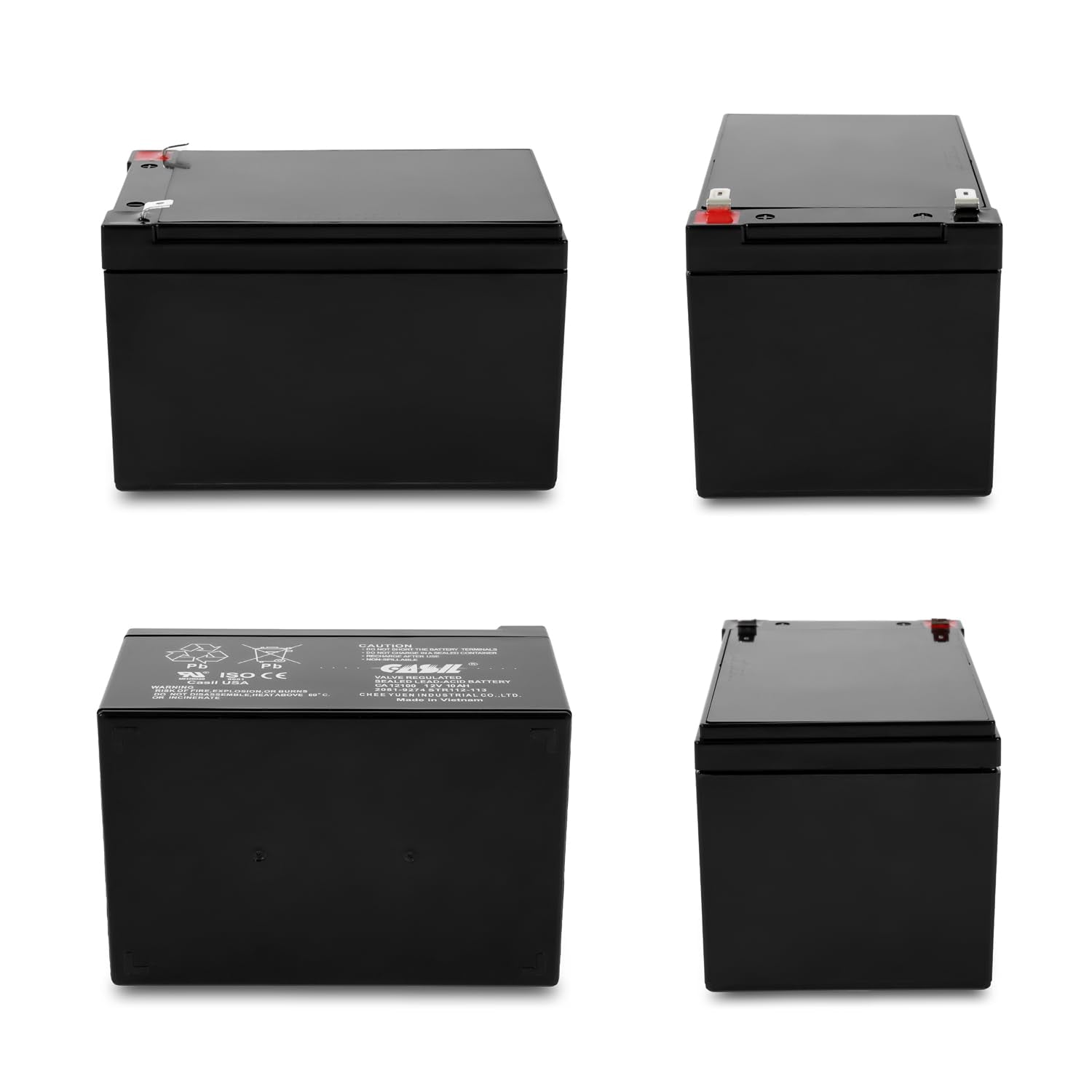 Casil 12V 10Ah Replacement Battery Compatible With Apc Smart Ups Smt1000, Smc1500, Smt1000C, Smt1000Us, Su1000, Su1000Bx120, Sua