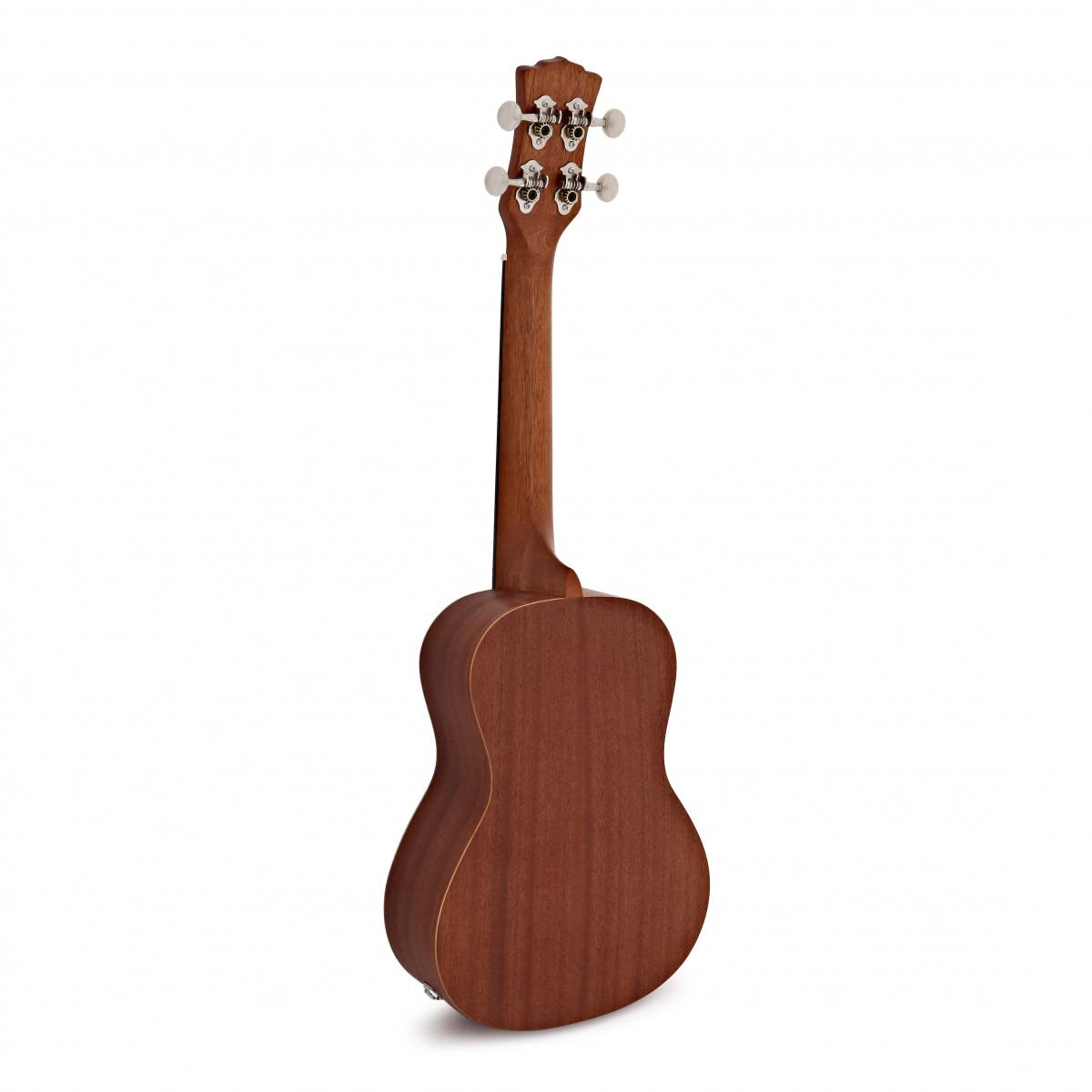 Luna Maluhia Peace Concert Ukulele With Gig Bag, Satin Natural