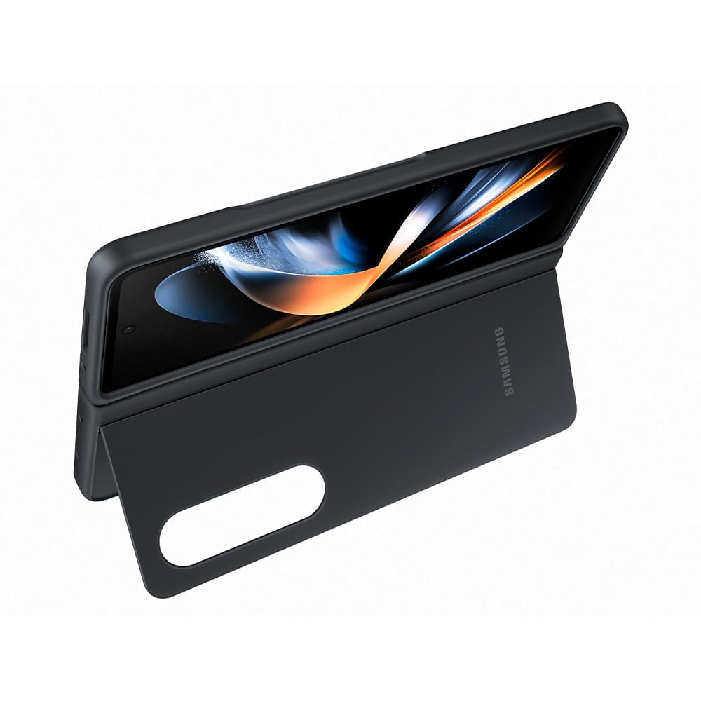 Samsung Galaxy Z Fold4 Slim Standing Silicone Cover EF-MF936CBEGWW Black