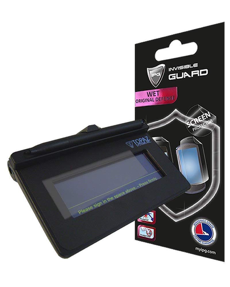 IPG for Topaz signature pads Screen Protector SigLite T-S460 / T-S460-BT/T-S461 / T-L460 / T-LBK460 / T-LBK460-BT/TM-LBK460 3 UN