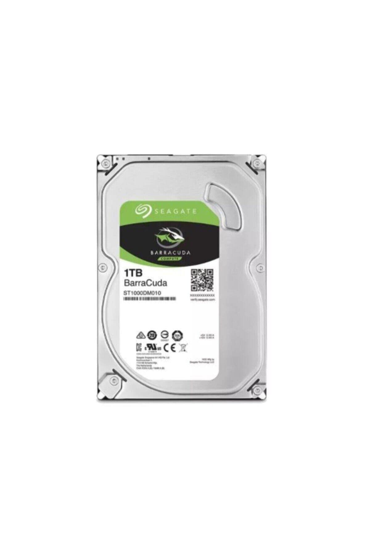 Seagate BarraCuda 1TB Internal Hard Drive HDD � 3.5 Inch SATA 6 Gb/s 7200 RPM 64MB Cache for Computer Desktop PC (ST1000DM010)