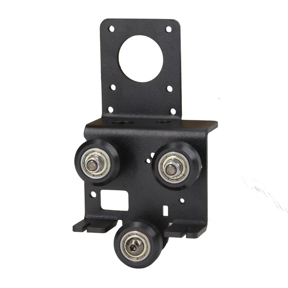 Zeberoxyz Upgrade Dual Gear Version Direct Drive Extruder Support Plate Kit, Easy Print Flexible Filament For Ender 3 V2, Ender